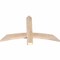 Ekena Millwork Bellingham Smooth Timber Gable Bracket, Douglas Fir, 36"W x 23"H x 1 1/2"D x 3 1/2"F, 15/12 Pitch GBW036X23X0204BEL00SDF - alternate 3